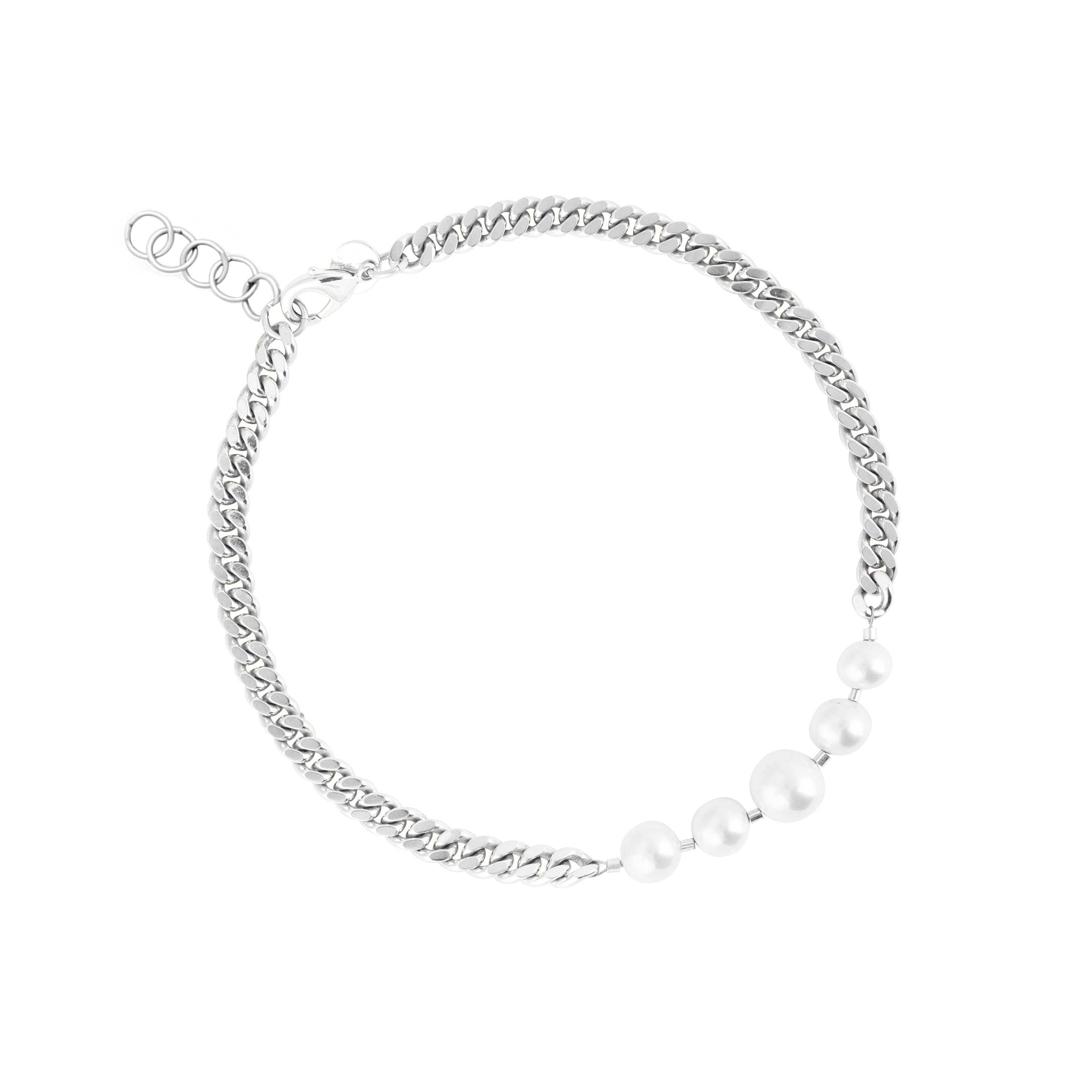 Pearl Pansar Short Necklace in silver | Discover now – Sophie by Sophie