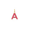 A Enamel letter pendant pink gold sophie by sophie_807d0add 1576 4c6e 8a54 7746439a1d3b