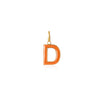 D Enamel letter pendant orange gold sophie by sophie_3df6ef4d 5a13 4ddd bcb7 38d7ef7d0200