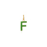 F Enamel letter pendant green gold sophie by sophie_c7a0d8d3 44cd 42ce 8605 1d88d77bdbb8