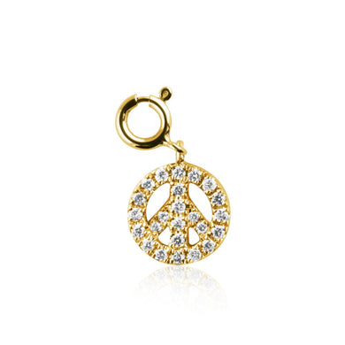 Gold-Diamond-Charm-18k-Peace-Symobl-Sign-Sophie-by-Sophie