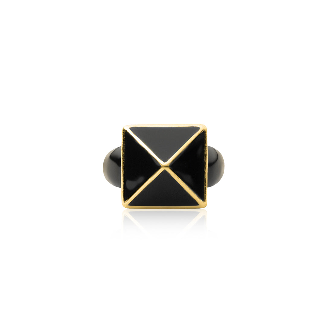 Pyramid on sale stud ring