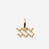 AQ diamond star sign pendant yellow gold sophie by sophie grey