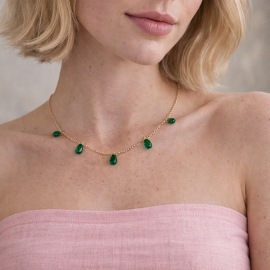 Five Drop Necklace