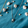 Pierced Pearl Necklace