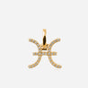 PI diamond star sign pendant yellow gold sophie by sophie grey