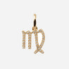 VI diamond star sign pendant yellow gold sophie by sophie grey