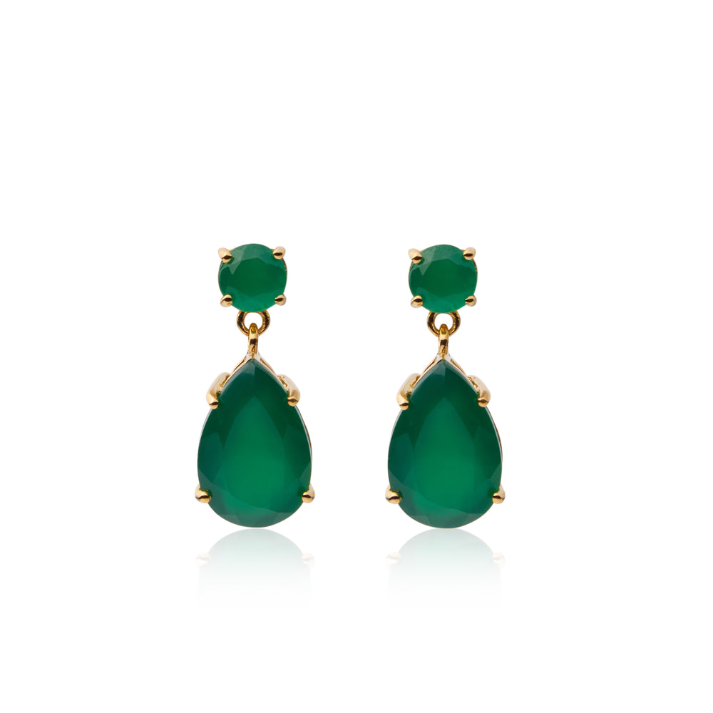 Stone Drop Earrings
