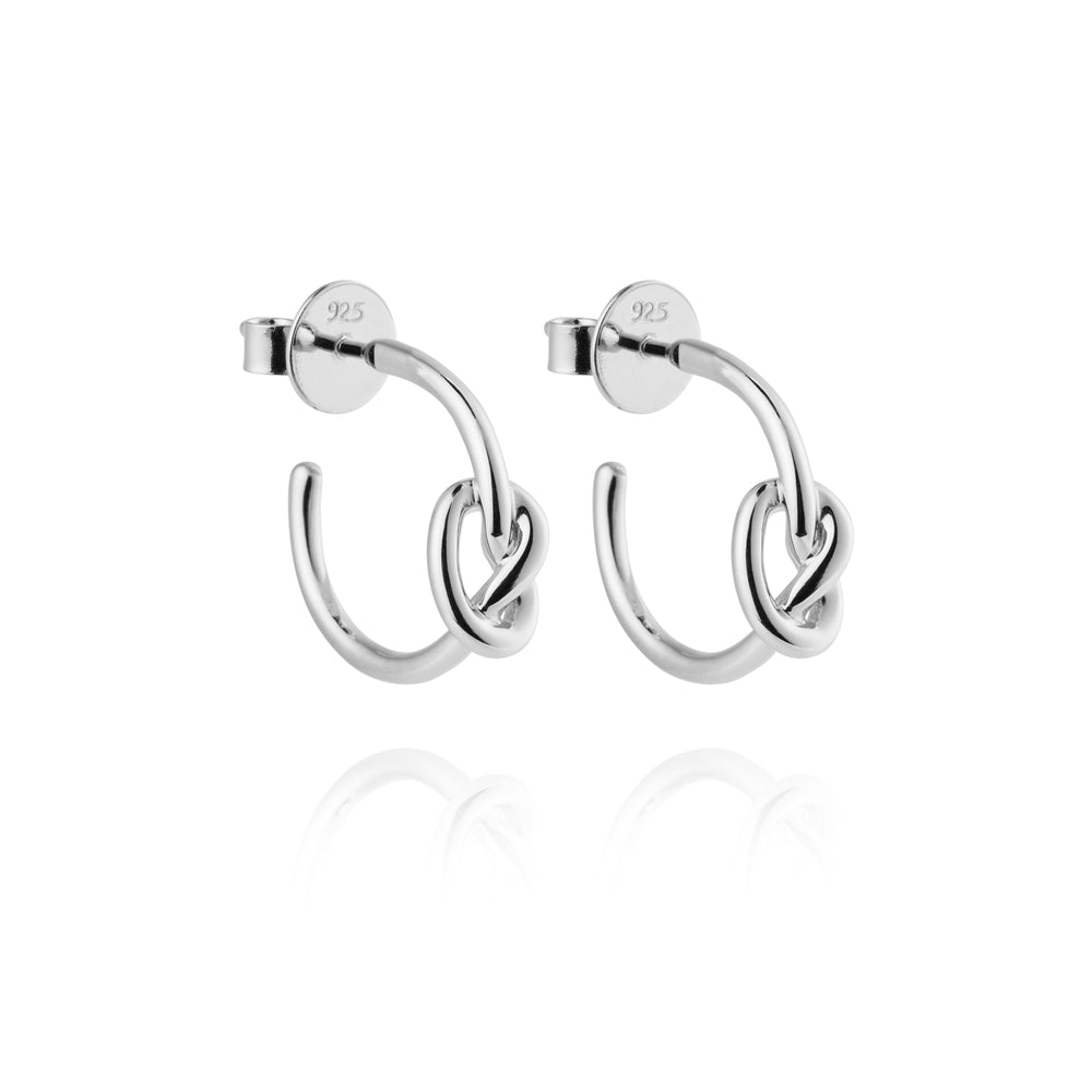 Knot Mini Hoops