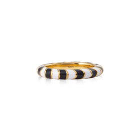 Enamel Stripe Ring