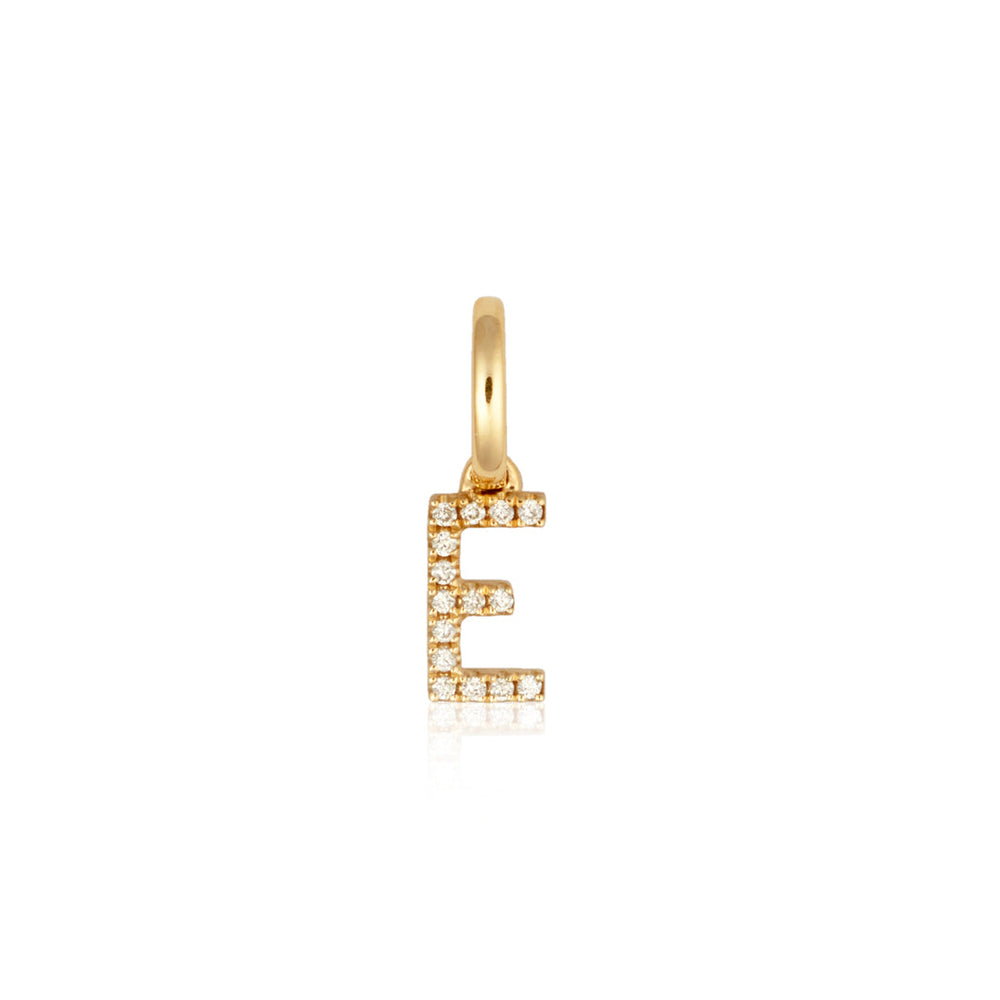 Diamond Letter Pendant 6