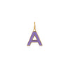 A Enamel letter pendant purple gold sophie by sophie_ef14b19b 994a 4455 847b da442475cd40