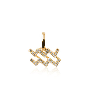 Diamond Star Sign Pendant yellow gold XX - master