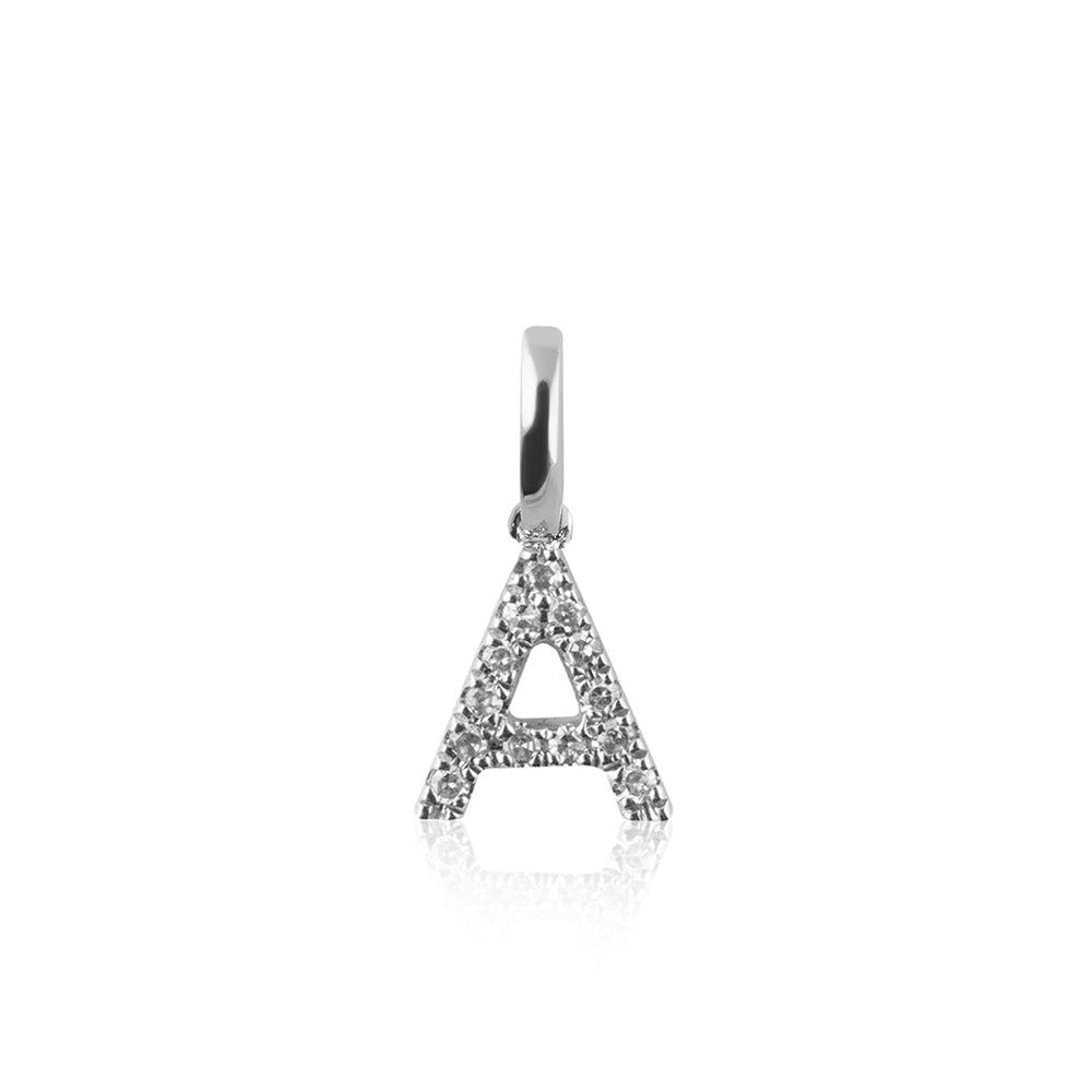 Diamond Letter Pendant 6