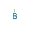 B Enamel letter pendant blue gold sophie by sophie_abee3571 038d 4a0d 8d81 bdf392afe4e1