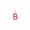 B Enamel letter pendant pink gold sophie by sophie_a57fb5f3 d77c 4f0b 9b96 16ebef22fe4d
