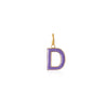 D Enamel letter pendant purple gold sophie by sophie_6e580c7e c137 4917 b920 9366cb5c092e