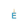E Enamel letter pendant blue gold sophie by sophie_0c1b4c61 109b 4723 a354 9b0bf591fa01