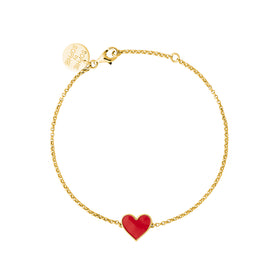 Enamel-heart-bracelet-red-jewellery-smycken-symbol-gold-silver-guld-sophie-by-sophie