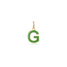 G Enamel letter pendant green gold sophie by sophie_7262c8aa c6e9 491e bb1c d417220d4842