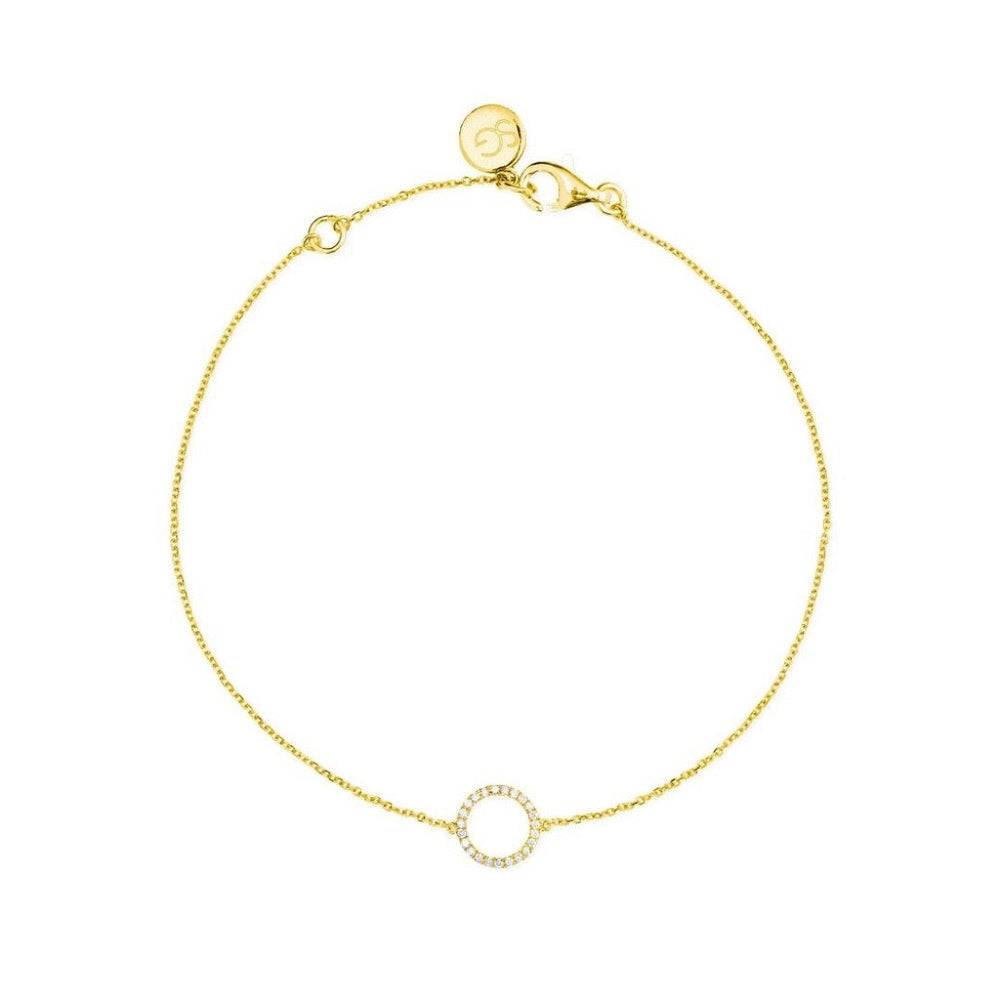 Diamond Circle Bracelet