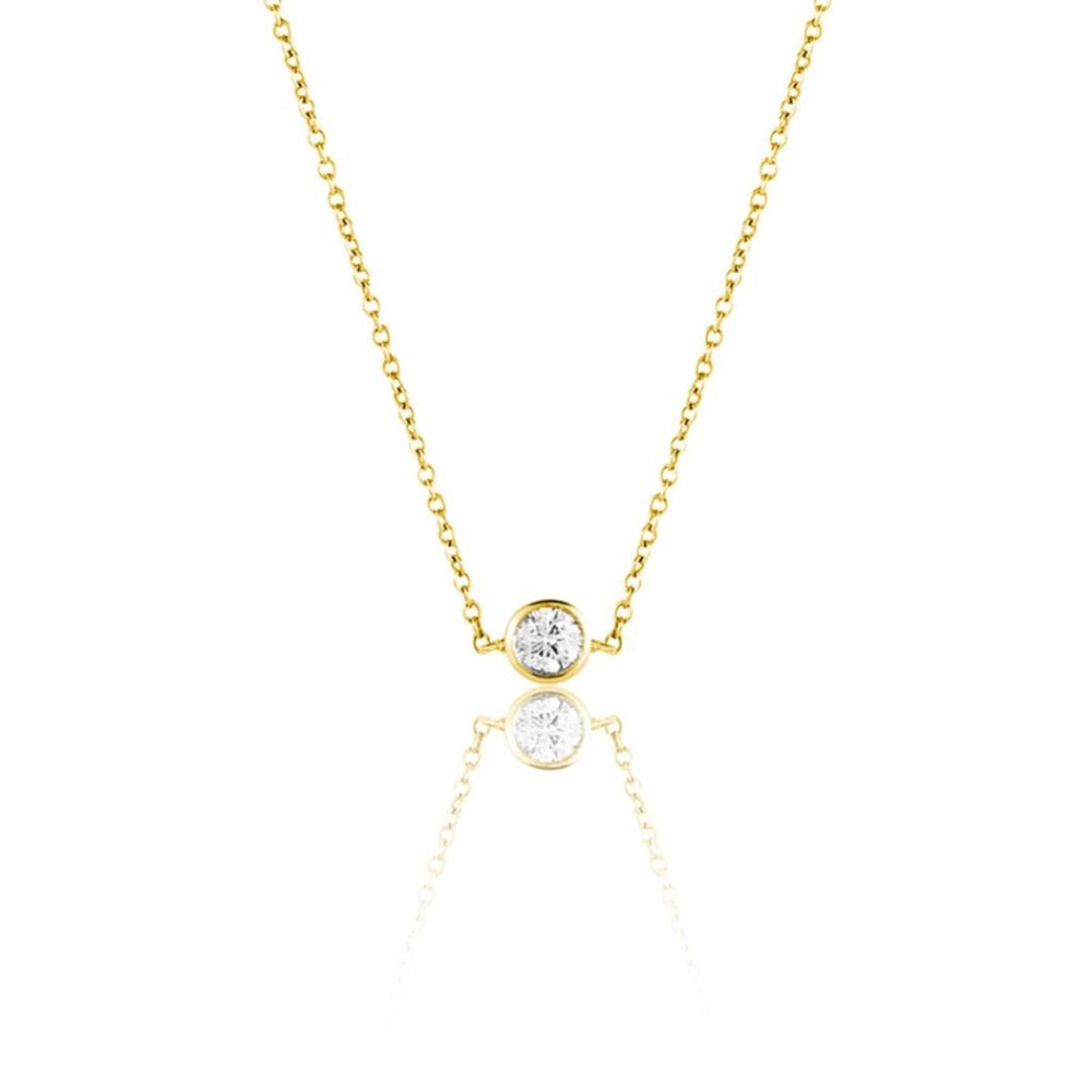 One Diamond Necklace