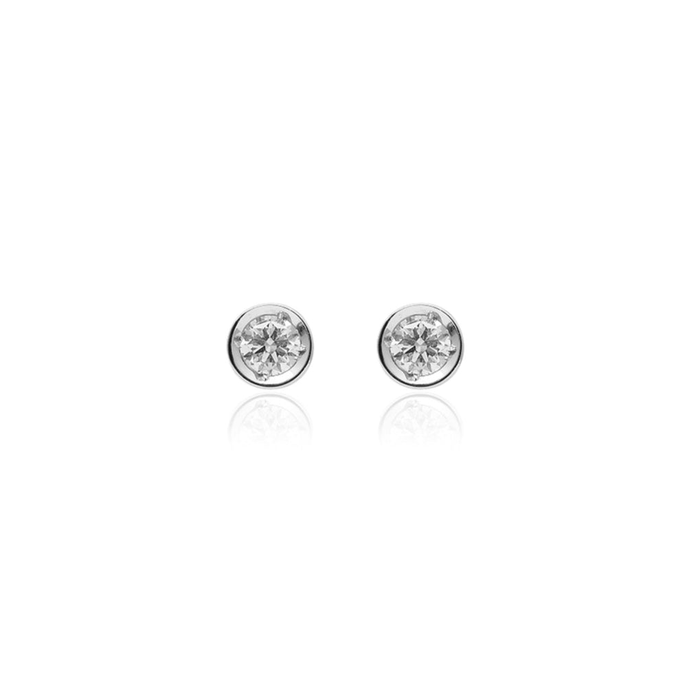 One Diamond Small Studs