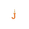 J Enamel letter pendant orange gold sophie by sophie_e11acf2b ec68 4d98 b14b e70f1e5c50b7