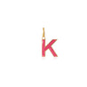K Enamel letter pendant pink gold sophie by sophie_c4efe40b faf9 4ec2 a75f 2c8c60bffddf