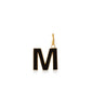 MEnamel letter pendant black gold sophie by sophie_38113851 e120 41ca 964d d0b4c05f20e7