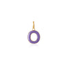 O Enamel letter pendant purple gold sophie by sophie_0357e72d 3aa7 42bb 9746 f7602f289996