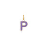P Enamel letter pendant purple gold sophie by sophie_24bb9492 e8ce 400d 8e7b b3ab20f96bf3