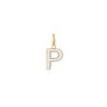 P Enamel letter pendant white gold sophie by sophie_a4230329 949b 4e34 aca3 4bafa91b4c60