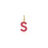 S Enamel letter pendant pink gold sophie by sophie_287e1434 0256 460c 9efb dc30863c9310