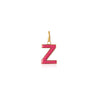 Z Enamel letter pendant pink gold sophie by sophie_93dbe0f3 145b 452f 8af2 02b104a22716