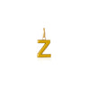 Z Enamel letter pendant yellow gold sophie by sophie_1ec96dfd 3df3 40ca 9f82 7d94636cde6a