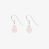candy drop earrings silver pink sophie by sophiekopiera