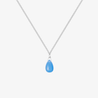 candy drop necklace silver blue sophie by sophie PhotoRoom PhotoRoomkopiera