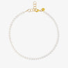 candy pearl necklace gold guld sbys