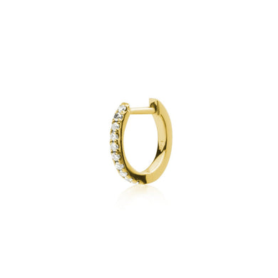 Diamond-Single-Hoop-Earring-18k-Gold-10mm-Sophie-by-Sophie