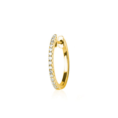 Diamond-Single-Hoop-Earring-18k-Gold-15mm-Sophie-by-Sophie
