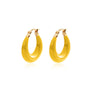Enamel Bold Hoops Small