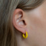Enamel Bold Hoops Small