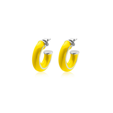 enamel-chunky-hoops-yellow-silver-sophie-by-sophie