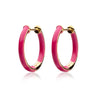 enamel thin hoops medium orhangen sophie by sophie earring pink_fa7a62ff ecee 496c b6f0 0d425ba37ed1