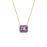 iris halsband enamel sophie by sophie gemstone necklacepurple