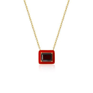    iris-halsband-enamel-sophie-by-sophie-gemstone-necklace-red