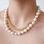 Pearl Pansar Long Necklace