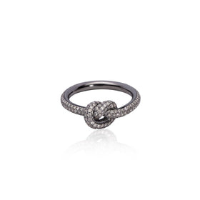 sophie-by-sophie-knot-small-full-brown-diamond-brilliant-ring-oxidized-gold-18K
